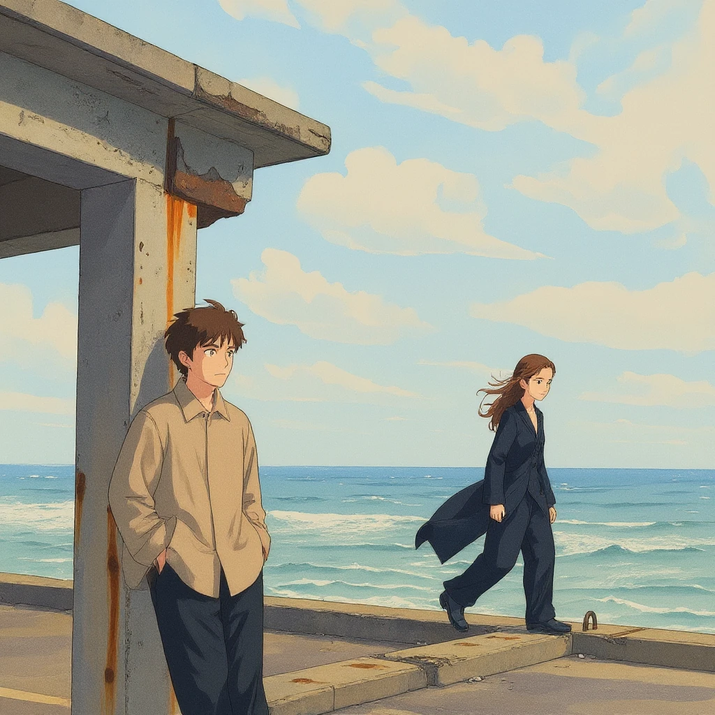 Transform this image into a Studio Ghibli anime art style